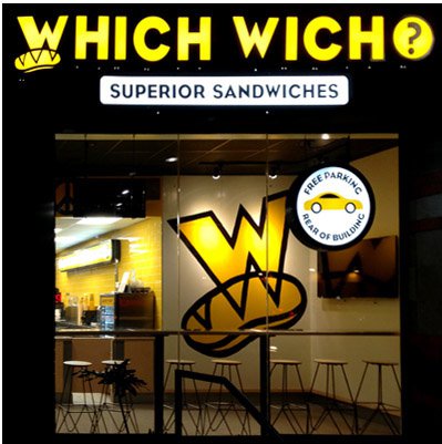 Which Wich Illuminated Sign