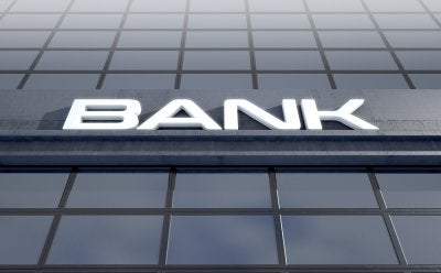 Spotlighting on Bank Sign in Phoenix DMA