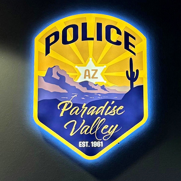 police sign