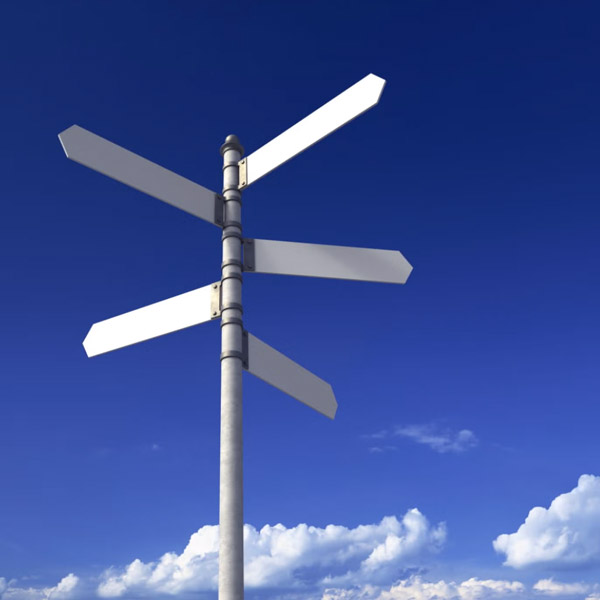 directional signage