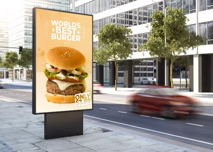 promotional sign