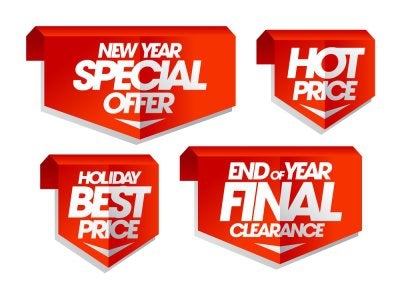 Special offer store sign