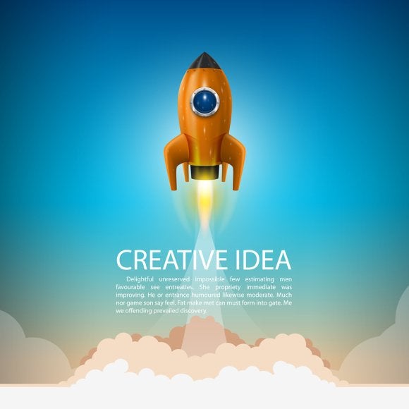 Rocket Creative Idea banner