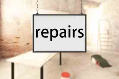 Repair Sign
